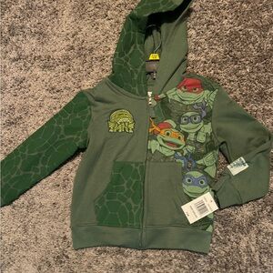 Kids Green Ninja Turtle Hoodie